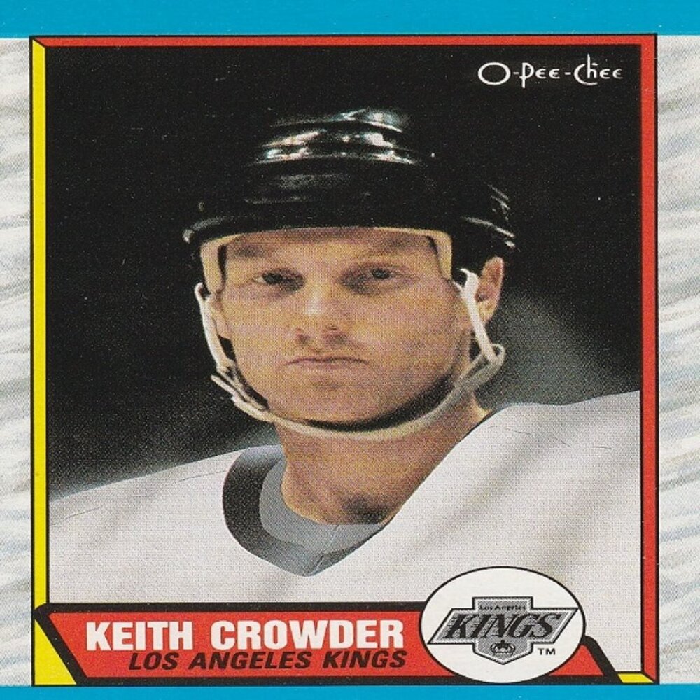 Keith Crowder - 1989 O Pee Chee Hockey Card